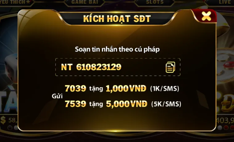Hướng Dẫn Kích Hoạt Số Điện Thoại Để Bảo Đảm An Toàn Cho Tài Khoản Của Bạn Tại Go88