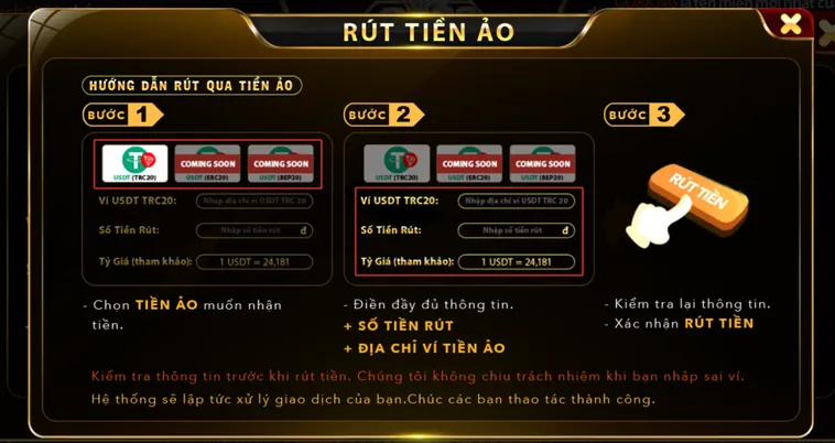 Rút Tiền Go88 Quy Trình Giao Dịch Tài Chính Nhanh Chóng Và An Toàn Nhất
