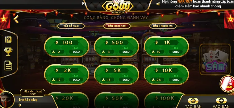 Khám Phá Sức Hút Tuyệt Vời Của Siêu Phẩm Sâm Lốc Tại Go88 Đẳng Cấp